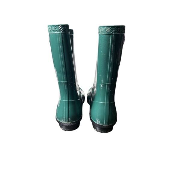 UGG Sienna Rain Boots Womens Size 9 Green Mid-Calf Waterproof Pull On - Picture 7 of 11